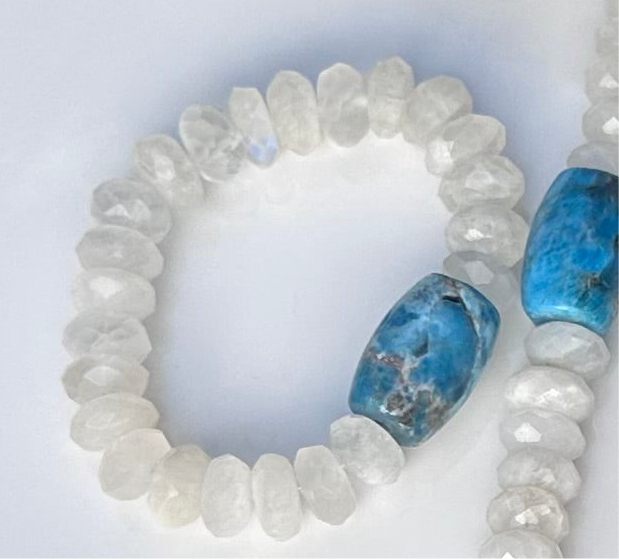 Moon Stone & Turquoise Set