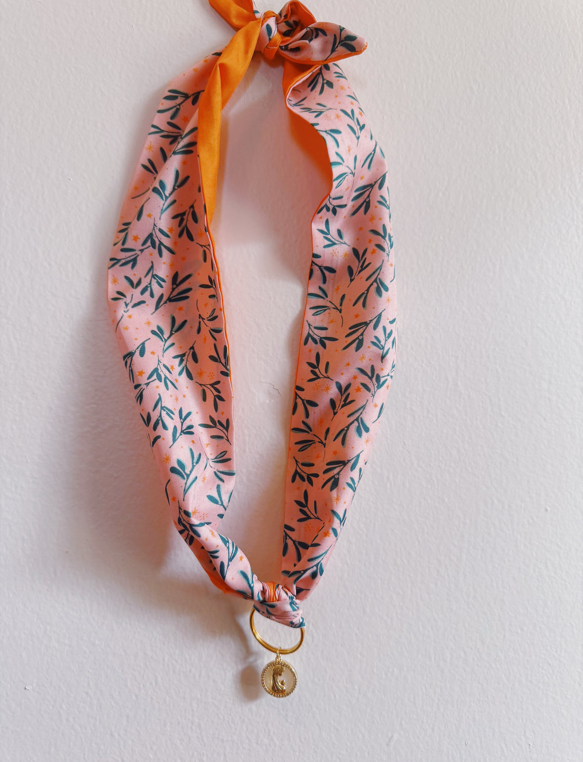 Mary in Flowers Charm Knot