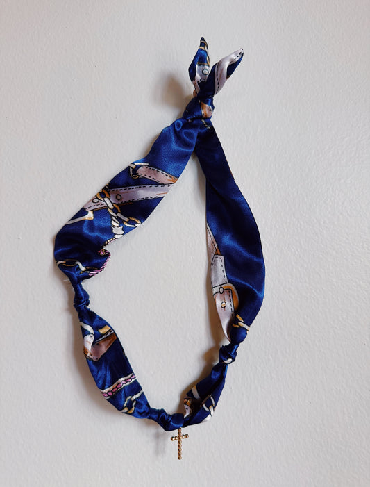 The Blues Cross Charm Knot