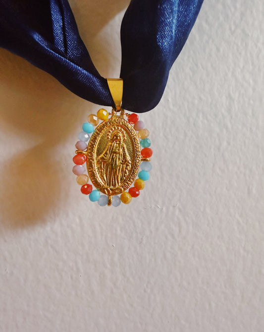 Colorful Miraculous Mary